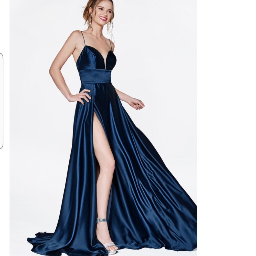 Prom dresses bridesmaids formal party satin - Picture 9 of 15